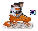 Adjustable Light-Up Roller Skates for All Ages