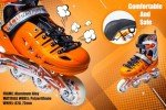 Adjustable Light-Up Roller Skates for All Ages