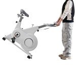 Silent Indoor Cycling Bike with Heart Rate Monitor