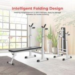 Adjustable 4-in-1 Weight Bench with Dip Station