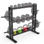 Heavy Duty All-In-One Weight Rack for Home Gym