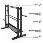 Heavy Duty All-In-One Weight Rack for Home Gym