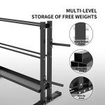Heavy Duty All-In-One Weight Rack for Home Gym