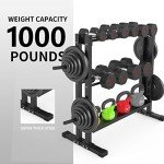 Heavy Duty All-In-One Weight Rack for Home Gym