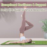 Premium Eco-Friendly Non-Slip Yoga Mat 183x61cm