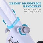 HOMCOM Stepper with Handle for Home Fitness