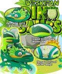 Adjustable Dinosaur Inline Skates for Kids