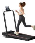 UMAY 2-in-1 Foldable Walking Pad Treadmill