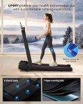 UMAY 2-in-1 Foldable Walking Pad Treadmill