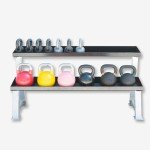Kettlebell Rack for Home Gym Storage