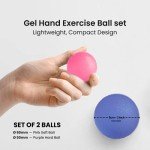 ResultSport Therapeutic Gel Stress Balls Set of 2