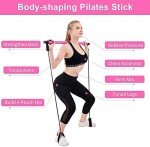 Portable Pilates Bar Kit with Resistance Bands