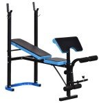 Adjustable Weight Bench with Leg Developer for Home Gym