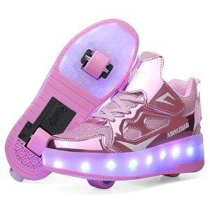 YongerYong LED Roller Skate Shoes for Kids