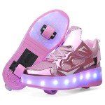 YongerYong LED Roller Skate Shoes for Kids