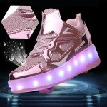 YongerYong LED Roller Skate Shoes for Kids