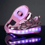 YongerYong LED Roller Skate Shoes for Kids