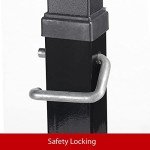 Yaheetech Adjustable Barbell Rack for Home Gym