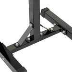 Yaheetech Adjustable Barbell Rack for Home Gym