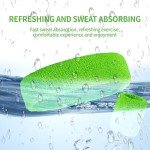 Retro 80s Sweatbands Set for Workouts