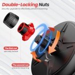 Adjustable 70lbs Dumbbell Set for Home Fitness