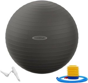 Anti-Burst Slip Resistant Fitness and Yoga Ball