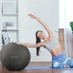 Anti-Burst Slip Resistant Fitness and Yoga Ball