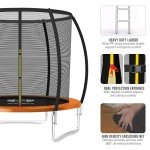 FK Sports Outdoor Trampoline with Safety Enclosure