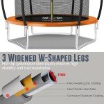 FK Sports Outdoor Trampoline with Safety Enclosure