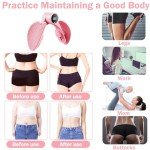 Pink Thigh Trainer - Multifunctional Pelvic Floor & Butt Shaper