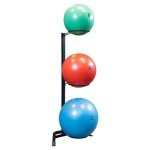 Vertical Stability Ball Rack for Home Gyms