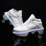LED Roller Skating Shoes with Pop-Out Wheels