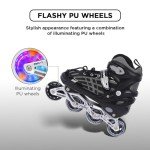 Endless EL1025 Adjustable Inline Skates - Black
