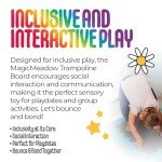 MagicMeadow Indoor/Outdoor Trampoline Board for Kids