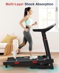 REDLIRO Foldable Treadmill with Auto Incline