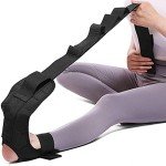 Yoga Stretching Strap with Loops for Flexibility