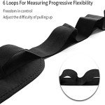 Yoga Stretching Strap with Loops for Flexibility