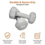 Neoprene Dumbbell Pair Set - 8kg & 4kg