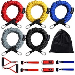 COITEK 14-Piece Resistance Bands Set for Fitness