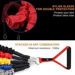 COITEK 14-Piece Resistance Bands Set for Fitness