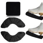 Ice Skate Guards with Soakers and Towel