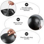 9 Inch Soft Pilates Ball for Core Strengthening
