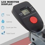 Homcom Air Walker Elliptical Trainer with Monitor