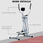 Homcom Air Walker Elliptical Trainer with Monitor