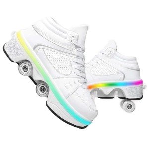 Retractable Wheel Skate Sneakers for Kids