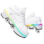 Retractable Wheel Skate Sneakers for Kids