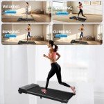 4-in-1 Under Desk Treadmill with Remote Control