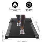 4-in-1 Under Desk Treadmill with Remote Control