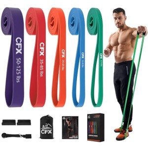CFX Resistance Bands for Home Workouts & Stretching
