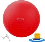 Exercise Ball with Quick Pump - Anti-Burst, Slip Resistant